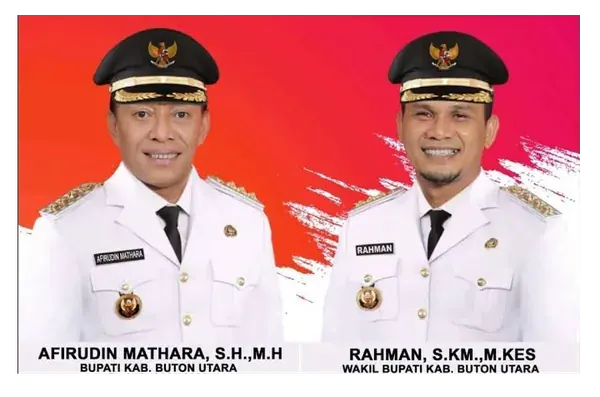 Bupati dan Wakil Bupati Boton Utara